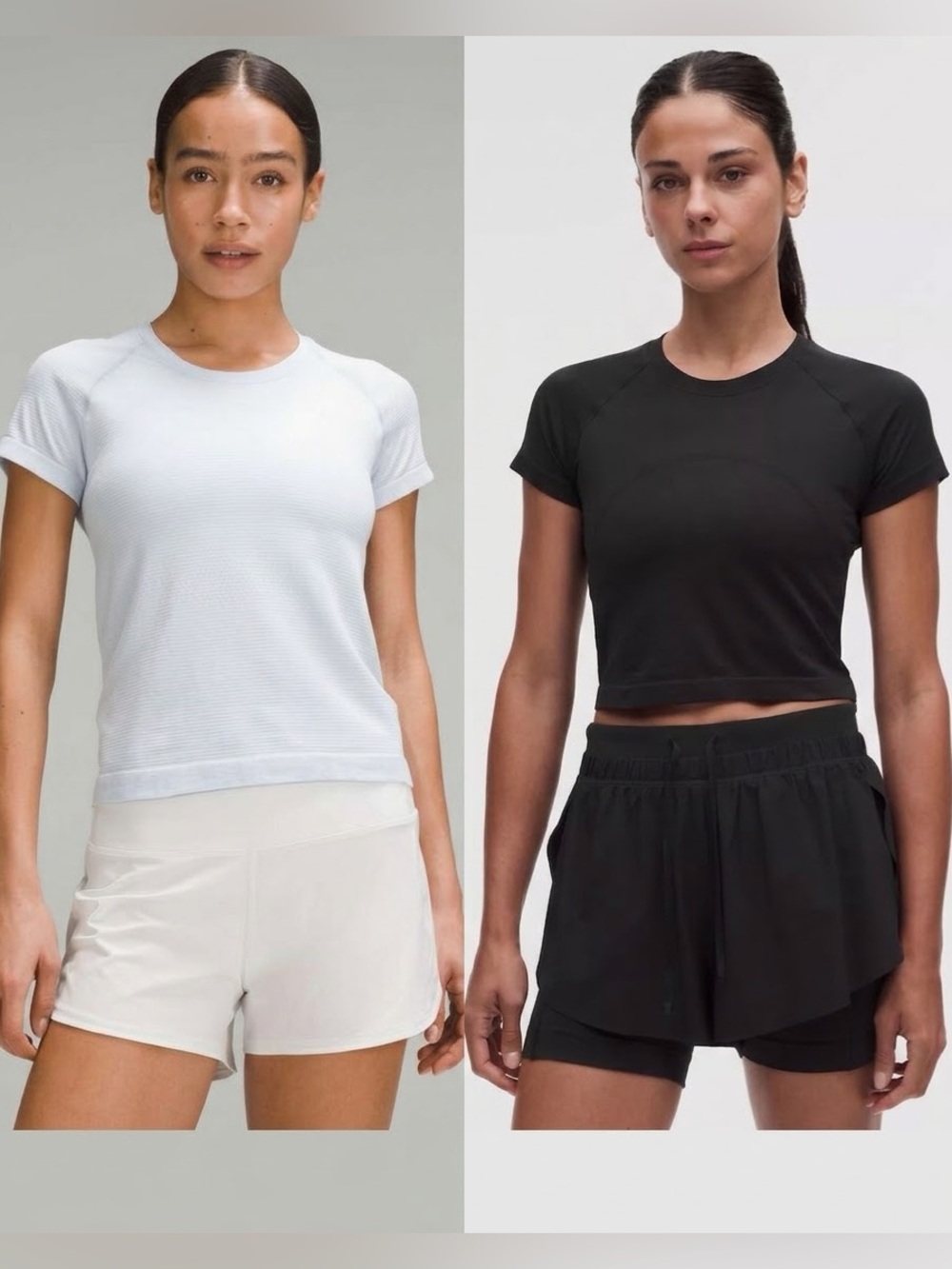 lululemon athletica Swiftly Tech Short-Sleeve Shirt 2.0 Cropped size 0 bundle